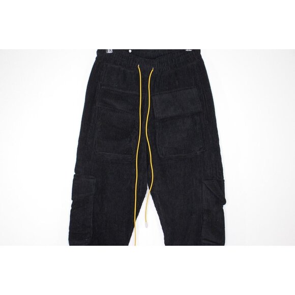 MNML Mens Small 28 x 29 Corduroy Snap II Cargo Pants NEW C1042 - Picture 2 of 4